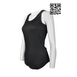 VT153 Custom-made women's vest style  Round bottom  Vest garment factory VT153 Custom-made women's vest style  Round bottom  Vest garment factory